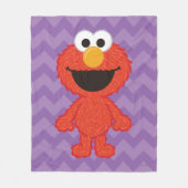 Elmo Wool Style Fleece Deken (Voorkant)