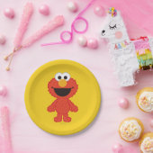 Elmo Wool Style Papieren Bordje (Feest)