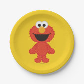 Elmo Wool Style Papieren Bordje (Voorkant)