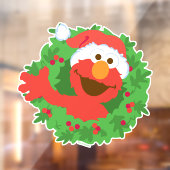 Elmo Wreath Raamsticker (Vel 2)