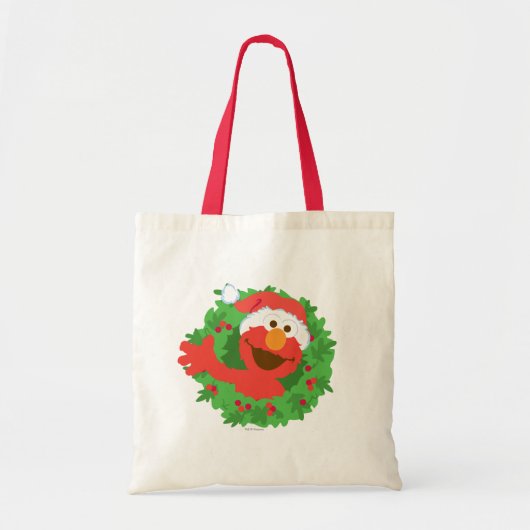 Elmo Wreath Tote Bag (Voorkant)