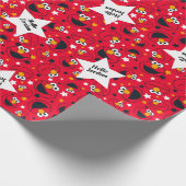 Elmo | Zo Gekke Star-patroon Cadeaupapier (Hoek)