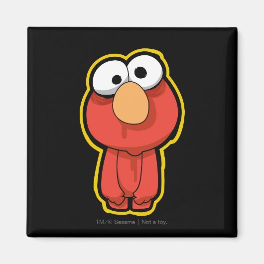Elmo Zombie Magneet (Voorkant)