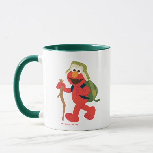 Elmo's boswandeling mok (Links)