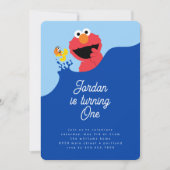 Elmo's Splish Splash Verjaardag Bash Kaart (Voorkant)