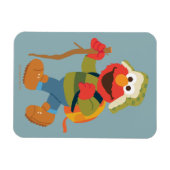 Elmo's Wandeltocht door het Bos Magneet (Horizontaal)