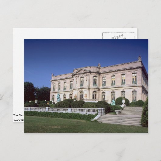 Elms, Newport, Rhode Island, VS Briefkaart (Voorkant / Achterkant)