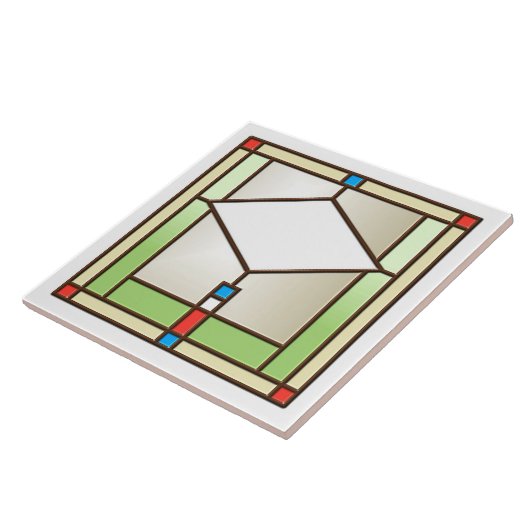 ELMSLIE Art Tile-ontwerp Tegeltje (Zijkant)