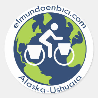 Elmundoenbici.com logo sticker