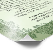 Elohai Neshamah Hebrew English Jewish Prayer Foto Foto Afdruk (Hoek)