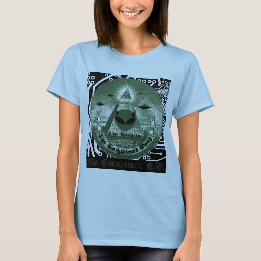 eloheim complot ep cover t-shirt (Voorkant)