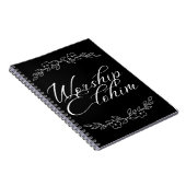 Elohim aanbidden notitieboek (Rechterzijde)