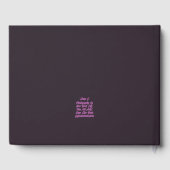 Eloise G Gastenboek (Achterkant)