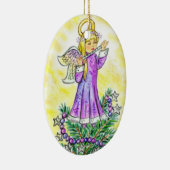 Eloise KerstAngel JL Biel Keramisch Ornament (Rechts)