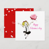 Eloise op Valentijnsdag Feestdagenkaart (Voorkant / Achterkant)