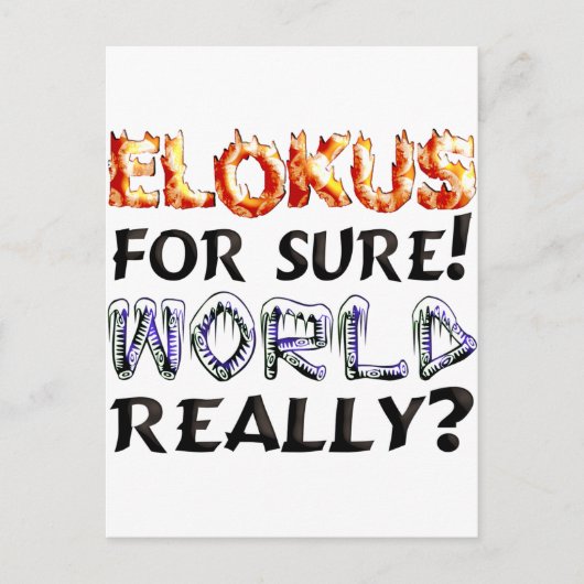 Elokut Briefkaart (Voorkant)