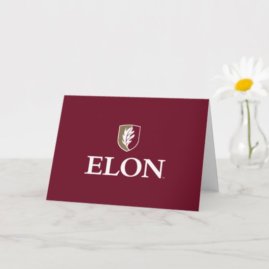 Elon | Afgestudeerd 20XX | Gefeliciteerd Kaart (Kleine Plant)