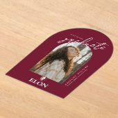 Elon | Afstuderen 20XX Acryl Uitnodigingen (Laagn)