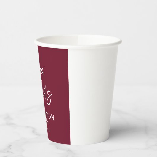 Elon | Afstuderen 20XX Papieren Bekers (Links)