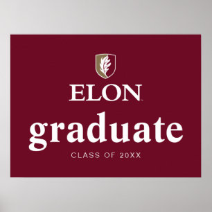 Elon   Afstuderen 20XX Poster