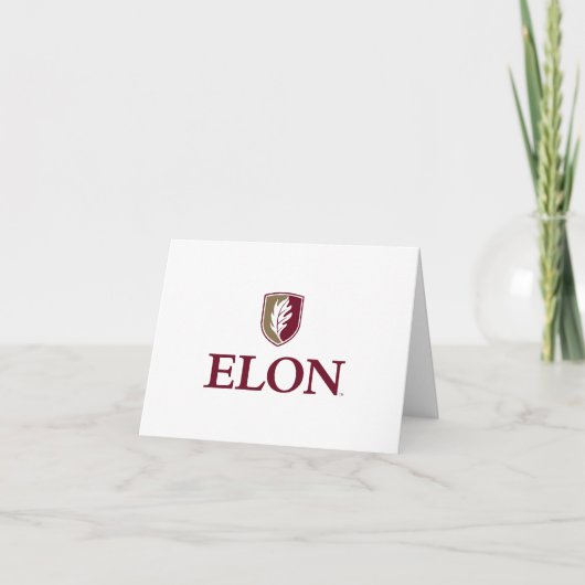 Elon Afstuderen Bedankkaart (Voorkant)