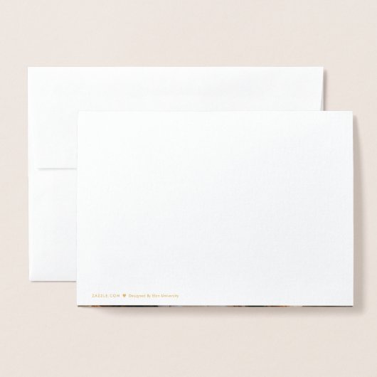 Elon Afstuderen Folie Kaarten (Met envelop)