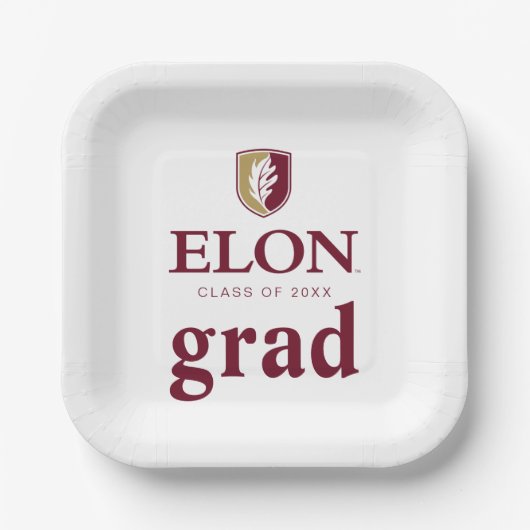 Elon Afstuderen Papieren Bordje (Voorkant)