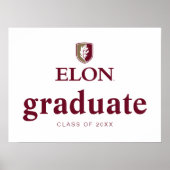 Elon Afstuderen Poster (Voorkant)