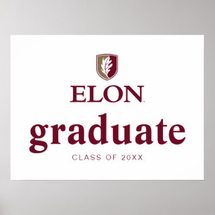 Elon Afstuderen Poster