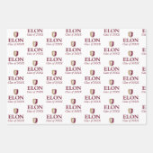 Elon | Klasse van 20XX Inpakpapier Vel (Voorkant)