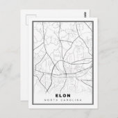 Elon Map Briefkaart (Voorkant / Achterkant)