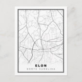 Elon Map Briefkaart (Voorkant)