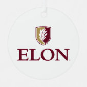 Elon Metalen Ornament (Voorkant)