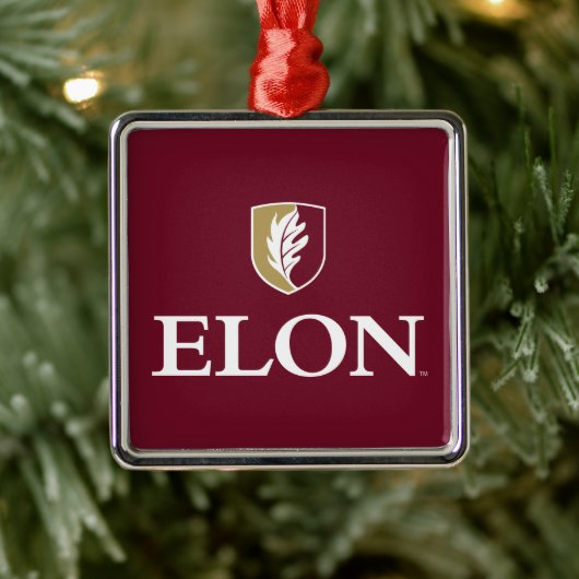Elon Metalen Ornament (Boom)