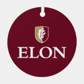 Elon Metalen Ornament (Voorkant)
