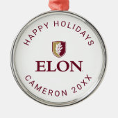 Elon Metalen Ornament (Voorkant)