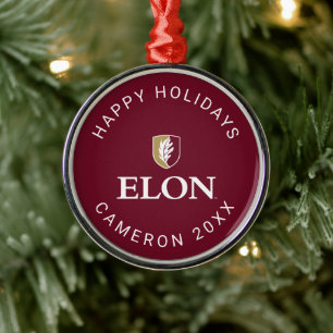 Elon Metalen Ornament