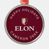 Elon Metalen Ornament (Voorkant)