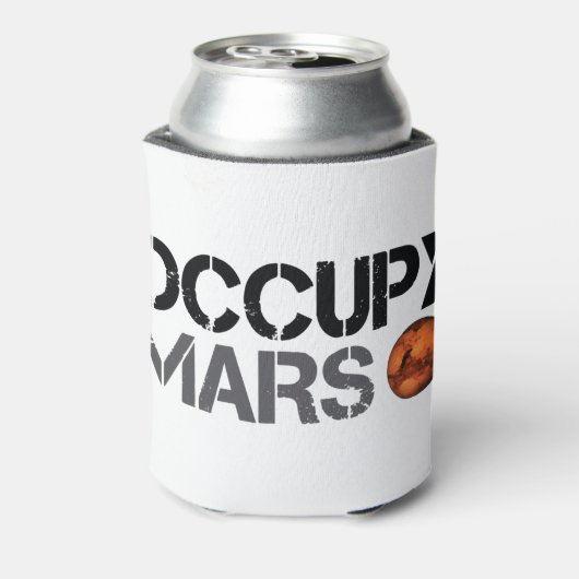 elon musk bezette mars blikjeskoeler (Blikje Achterkant)