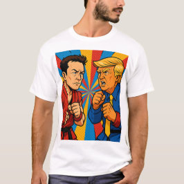 ELON MUSK VS DONALD TRUMP T-SHIRT