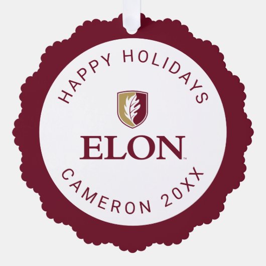 Elon Ornament Kaart (Voorkant)