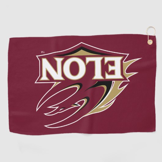 Elon Phoenix Logo Golfhanddoek (Horizontaal)