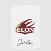Elon Phoenix Logo Golfhanddoek (Voorkant)
