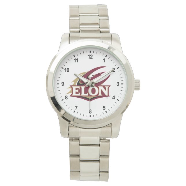 Elon Phoenix Logo Horloge (Voorkant)