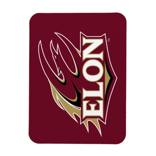 Elon Phoenix Logo Magneet (Verticaal)