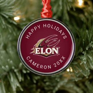 Elon Phoenix Logo Metalen Ornament