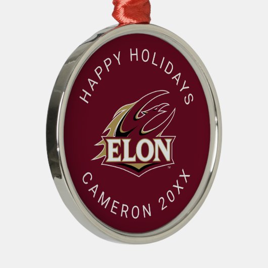 Elon Phoenix Logo Metalen Ornament (Rechts)
