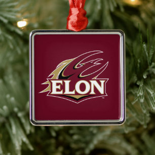 Elon Phoenix Logo Metalen Ornament
