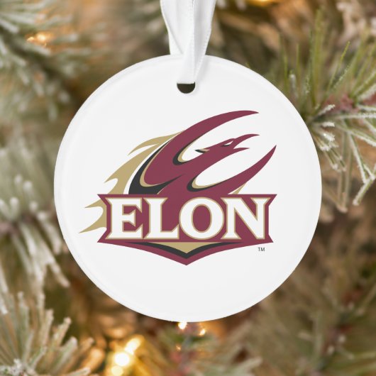 Elon Phoenix Logo Ornament (Boom)