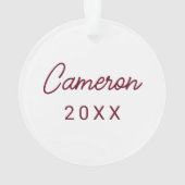 Elon Phoenix Logo Ornament (achterkant)